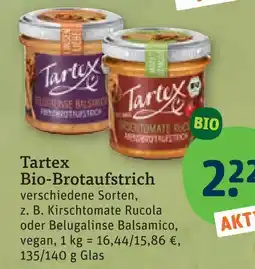 tegut Tartex bio-brotaufstrich Angebot