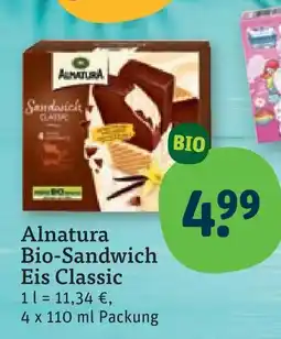 tegut Alnatura bio-sandwich eis classic Angebot