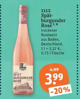 tegut 1112 spätburgunder rosé Angebot