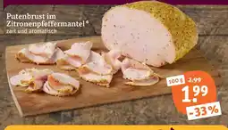 tegut Putenbrust im zitronenpfeffermantel Angebot