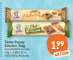 tegut Tante fanny frischer teig Angebot