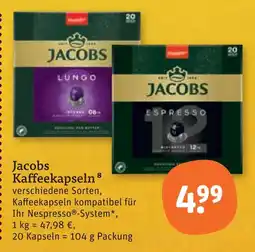 tegut Jacobs kaffeekapseln Angebot