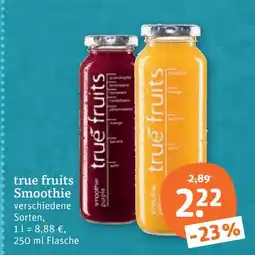 tegut True fruits smoothie Angebot