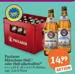 tegut Paulaner münchner hell Angebot