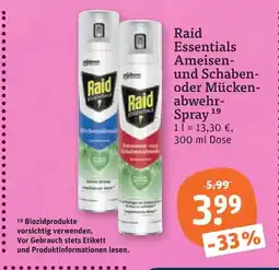 tegut Raid essentials Angebot