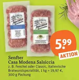 tegut Casa modena salsiccia Angebot