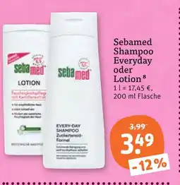 tegut Sebamed shampoo everyday Angebot