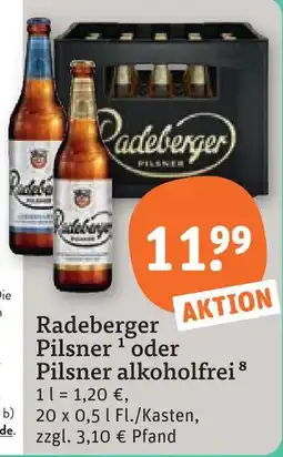 tegut Radeberger pilsner Angebot