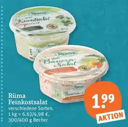 tegut Rüma feinkostsalat Angebot