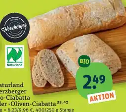 tegut Herzberger bio-ciabatta Angebot