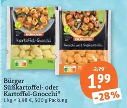 tegut Burger süßkartoffel-gnocchi Angebot