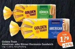 tegut Golden toast körner harmonie-sandwich Angebot