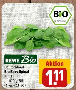nahkauf Rewe bio bio baby spinat Angebot