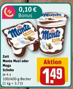 nahkauf Zott monte maxi Angebot