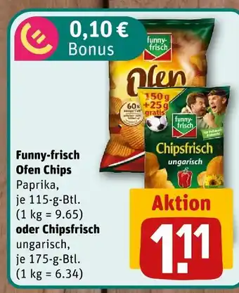 nahkauf Funny-frisch ofen chips Angebot