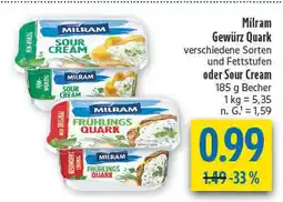 diska Milram gewür quark Angebot