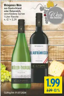 diska Weingenuss Angebot