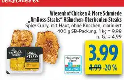 diska Wiesenhof hähnchen-oberkeulen-steaks Angebot