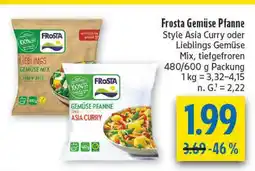 diska Frosta gemüse pfanne style asia curry Angebot