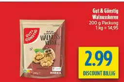 diska Gut & günstig walnusskerne Angebot