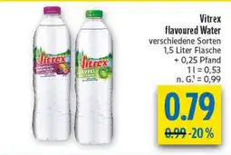 diska Vitrex flavoured water Angebot