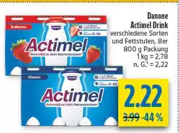 diska Danone actimel drink Angebot