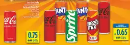diska Coca-cola, fanta sprite oder mezzo mix limonade Angebot
