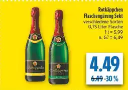diska Rotkäppchen flaschengärung sekt Angebot