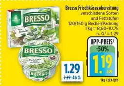 diska Bresso frischkäsezubereitung Angebot