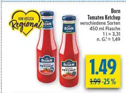 diska Born tomaten ketchup Angebot