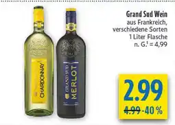 diska Grand sud chardonnay Angebot