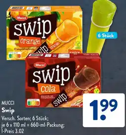 Aldi Süd MUCCI Swip Angebot