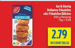 diska Gut & günstig delikatess frikadellen Angebot