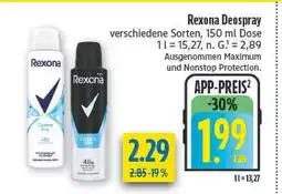 diska Rexona deospray Angebot
