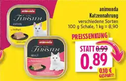 diska Animonda katzennahrung Angebot