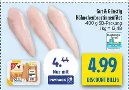 diska Gut & günstig hähnchenbrustinnenfilet Angebot