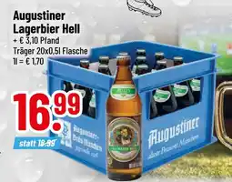trinkgut Augustiner lagerbier hell Angebot
