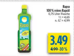 diska Rapso rapsöl Angebot