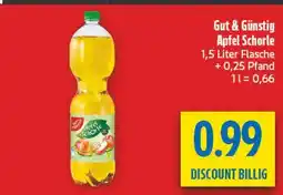 diska Gut & günstig apfel schorle Angebot