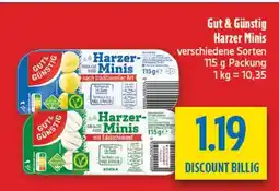 diska Gut & günstig harzer minis Angebot