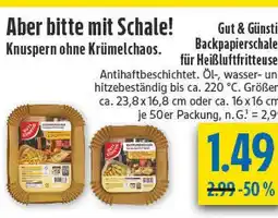 diska Gut & günstig backpapierschale für heißluftfritteuse Angebot