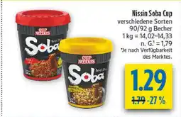 diska Nissin soba cup Angebot