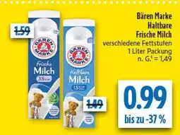 diska Bären marke frische milch Angebot