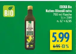 diska Edeka bio natives olivenöl extra Angebot