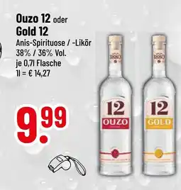 trinkgut Ouzo 12 Angebot