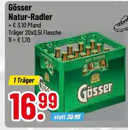 trinkgut Gösser natur-radler Angebot