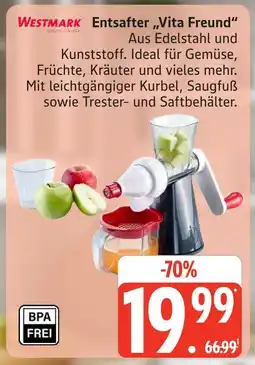 Marktkauf Westmark entsafter „vita freund“ Angebot