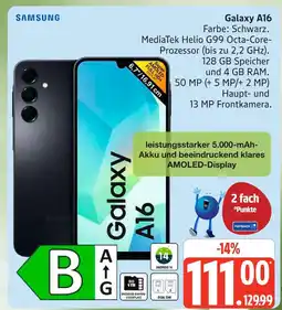 Marktkauf Samsung galaxy a16 Angebot
