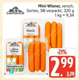 Marktkauf Gutfleisch mini-wiener Angebot