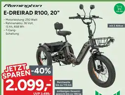 Marktkauf Remington e-dreirad r100, 20 Angebot